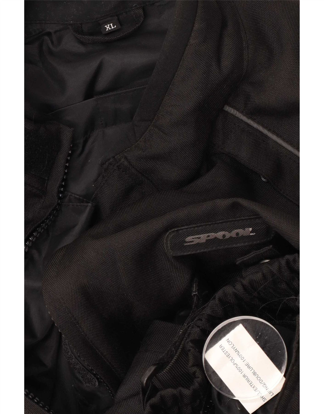 Jachetă pentru bărbați Spool Racer UK 42 XL Poliester negru