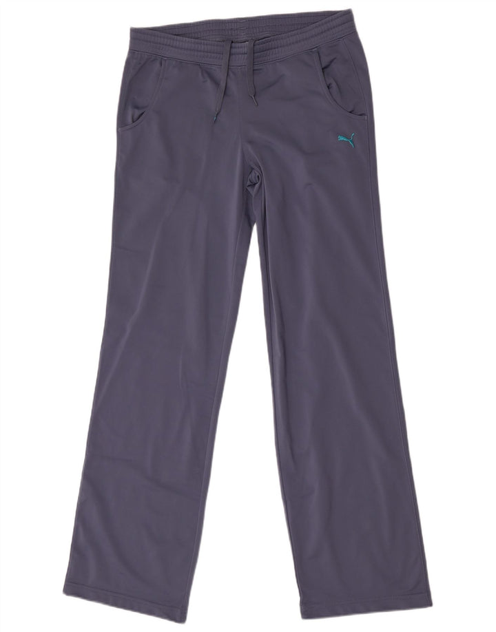 Pantaloni de trening Puma pentru femei UK 12 Medium Blue Poliester