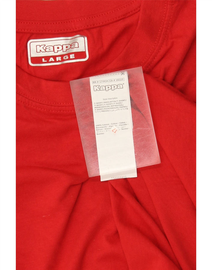 Tricou Bărbați Kappa Top Mare Bumbac Roșu