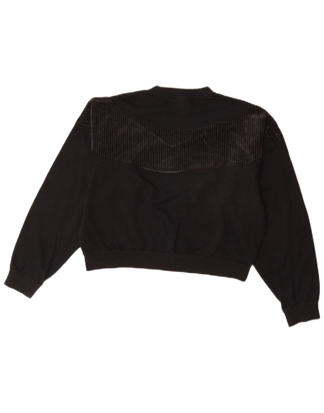 Pulover supradimensionat pentru femei NIKE UK 10 Bumbac negru mic