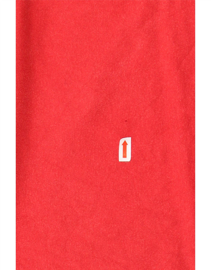 Tricou grafic BILLABONG pentru bărbați Top din bumbac roșu mediu