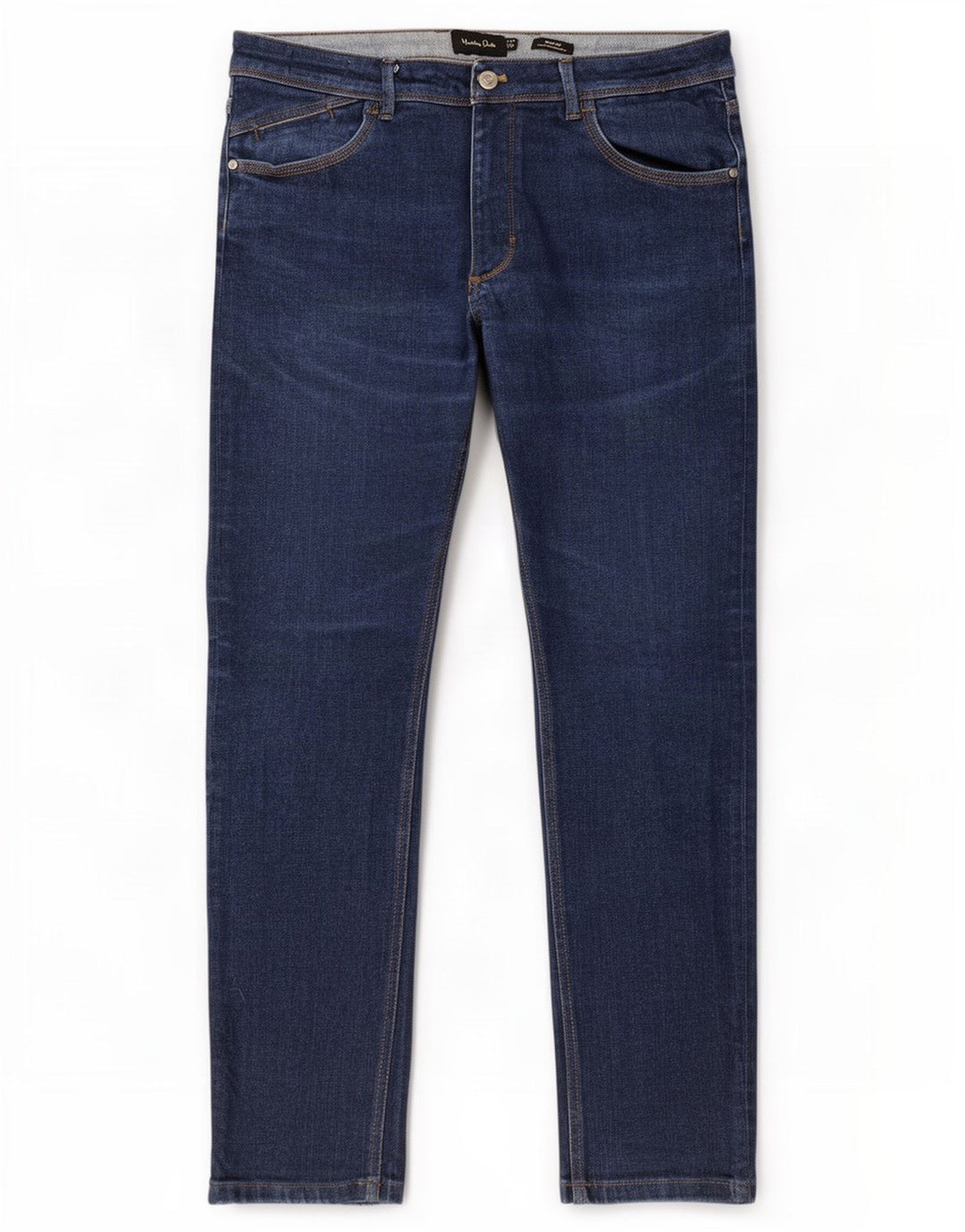 Blugi slim pentru bărbați Massimo Dutti EU 44 Large W34 L30 Albastru