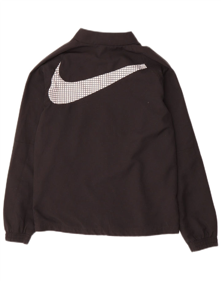 Jachetă de top pentru trening Nike CR7 Graphic pentru băieți 10-11 ani, mediu negru