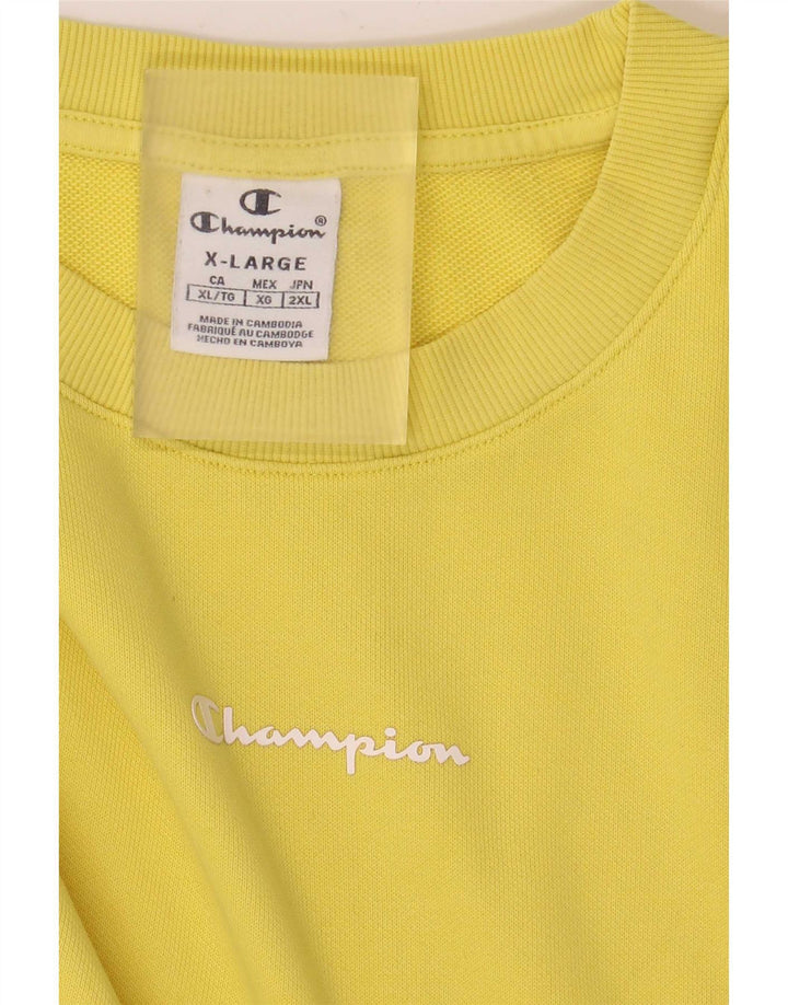 Pulover pentru femei Champion pentru femei UK 18 XL Galben