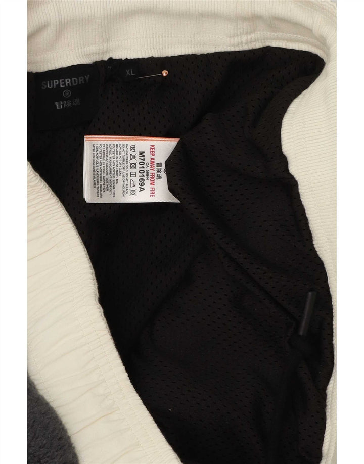 Pantaloni de trening pentru bărbați Superdry Pantaloni de jogging XL Poliester color bloc negru