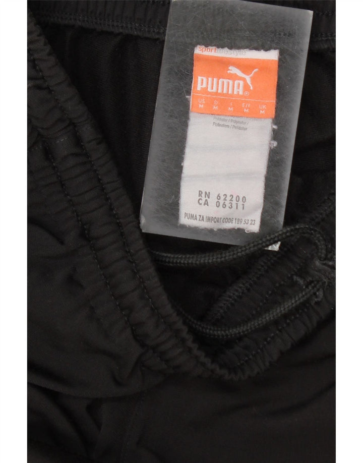 Pantaloni de trening pentru bărbați Puma Pantaloni de jogging Mediu Negru Poliester color bloc