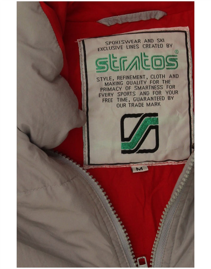 Gilet căptușit pentru bărbați Stratos UK 38, bumbac gri mediu