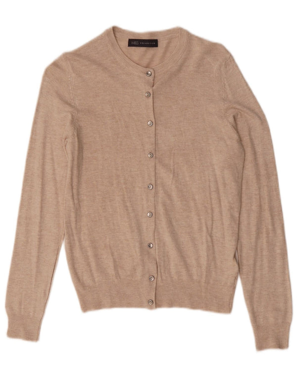 Pulover pentru femei Marks & Spencer Crop Cardigan UK 12 Medium Pink Flecked