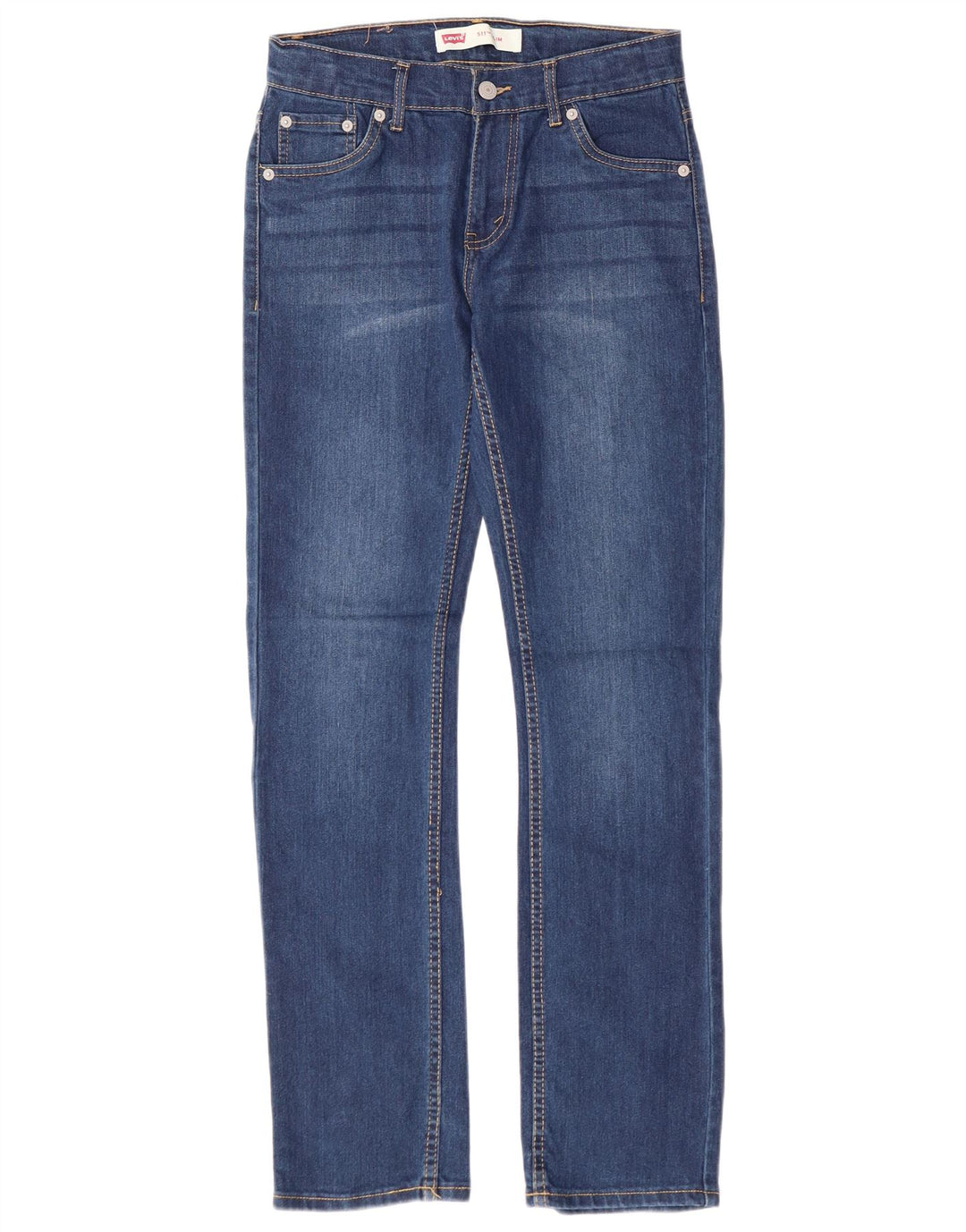 Blugi Levi's 511 Slim pentru baieti 13-14 ani W27 L30 Bumbac albastru