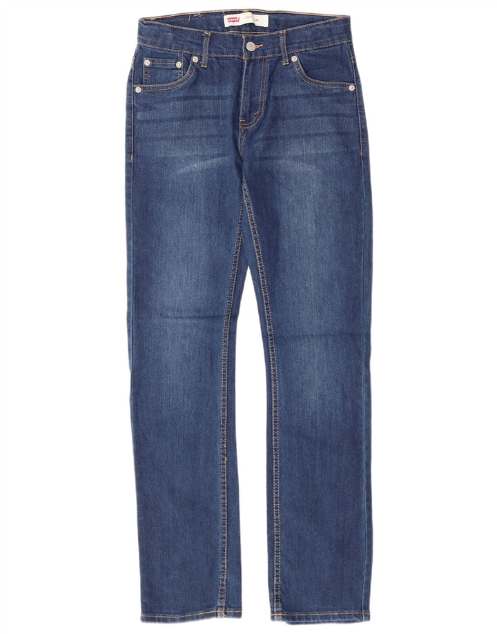 Blugi Levi's 511 Slim pentru baieti 13-14 ani W27 L30 Bumbac albastru