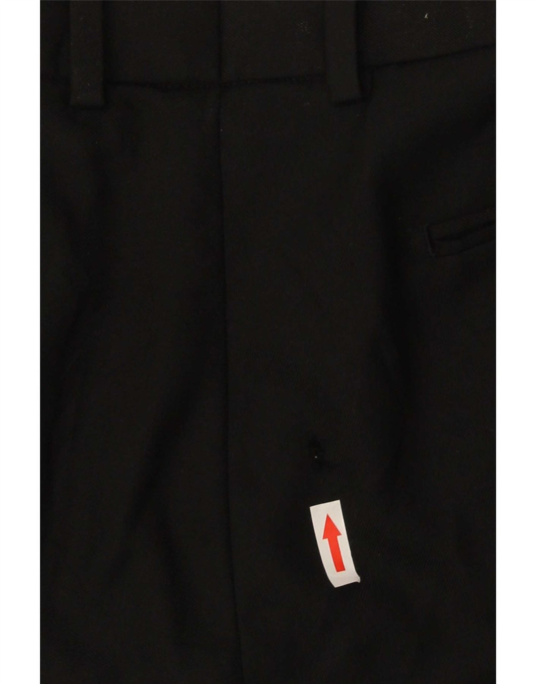 Marks & Spencer Pantaloni de costum pentru bărbați, croiți, L38 L31 Lână neagră