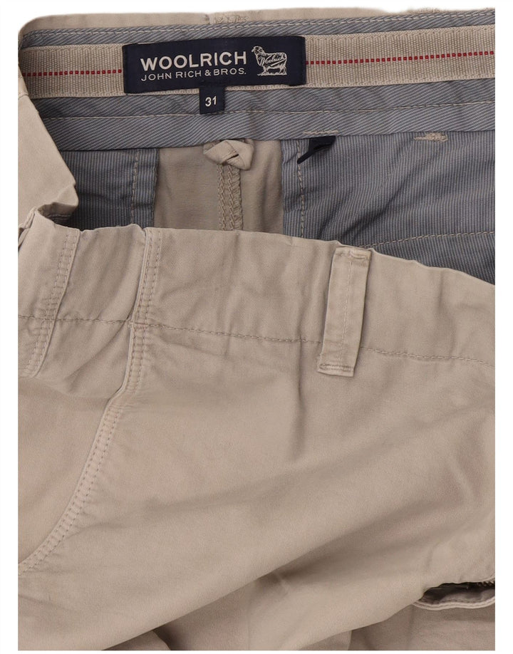 Pantaloni scurți casual Woolrich pentru femei W31 gri
