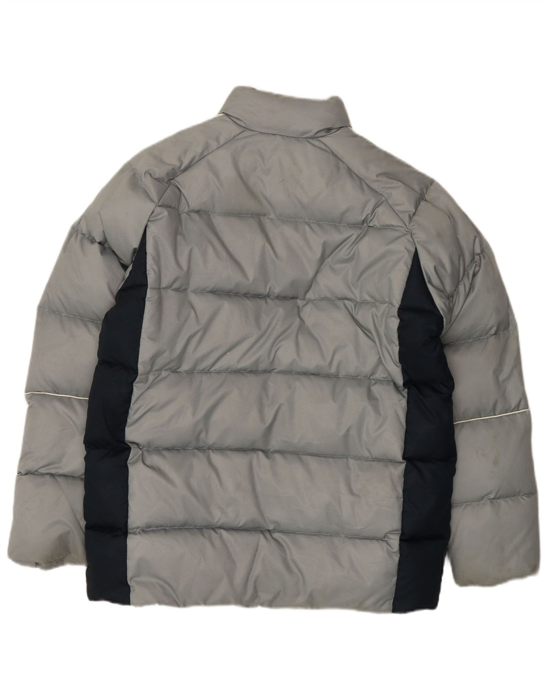 Jachetă căptușită pentru bărbați Adidas UK 36, gri mic, poliester color bloc