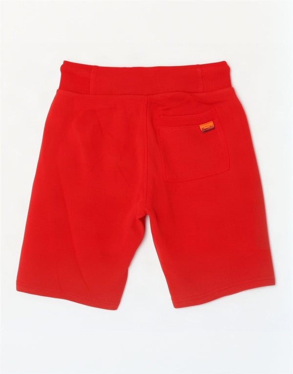 Pantaloni scurți sport grafic Superdry pentru bărbați XS bumbac roșu