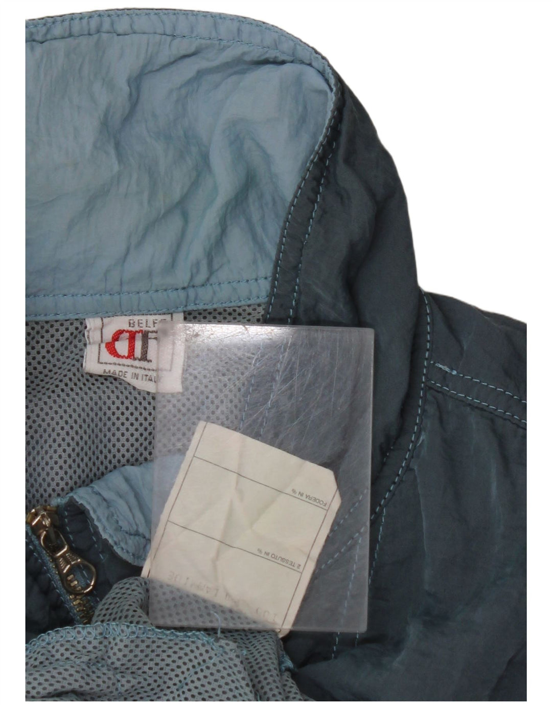 Jachetă de trening BELFE pentru bărbați UK 38 Medium Blue Colorblock Poliamidă