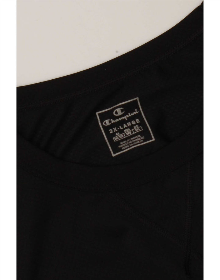 Tricou pentru bărbați Champion Top 2XL Negru