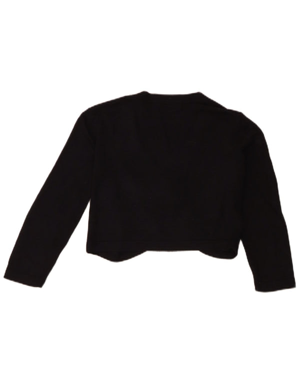 Pulover cardigan pentru femei Marks & Spencer cu mâneci 3/4 UK 12 Medium Negru