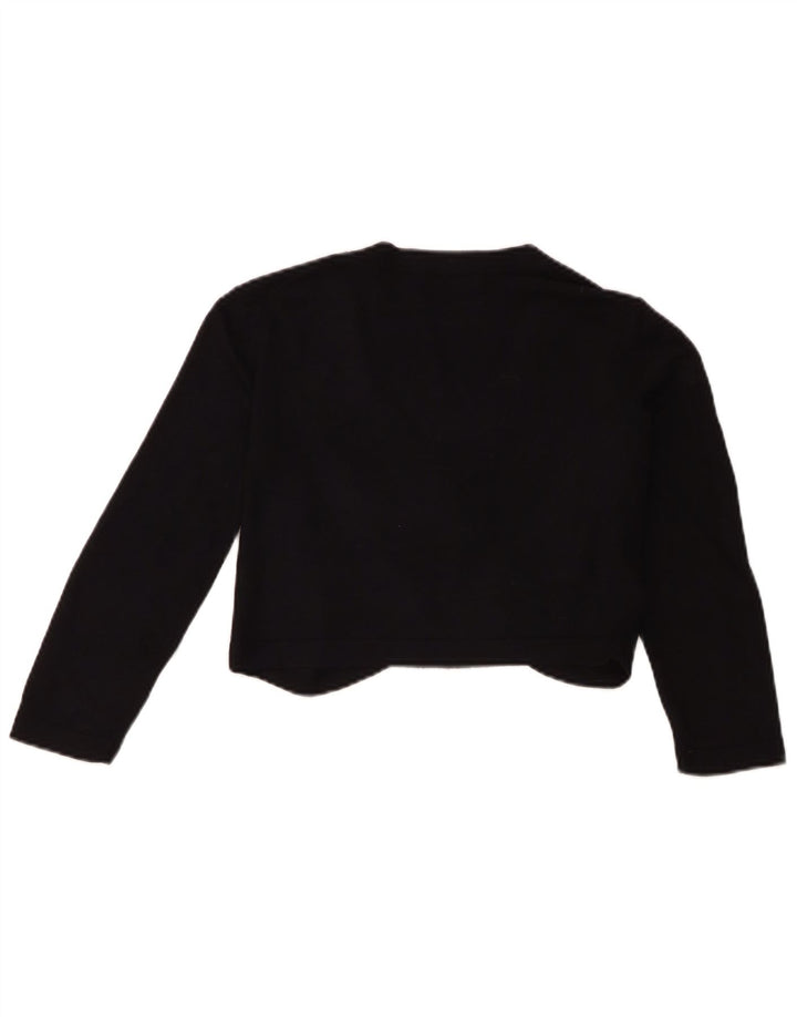 Pulover cardigan pentru femei Marks & Spencer cu mâneci 3/4 UK 12 Medium Negru