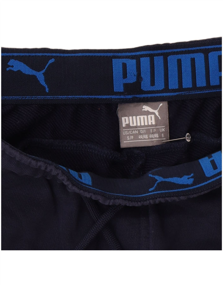 Pantaloni de trening Puma pentru bărbați Joggeri mici, bleumarin