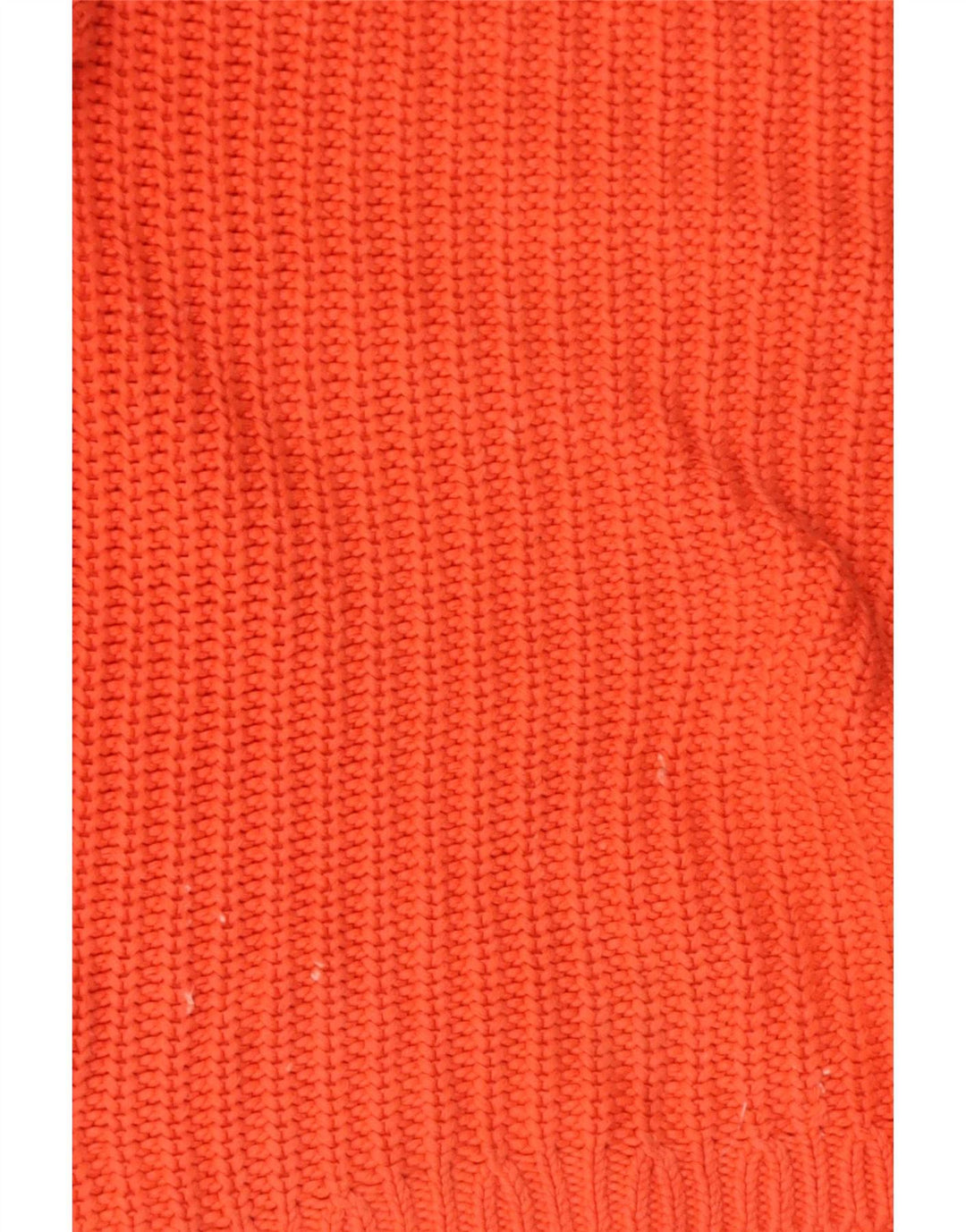 Marks & Spencer Womens Boat Neck Jumper Sweater UK 12 Medium Orange