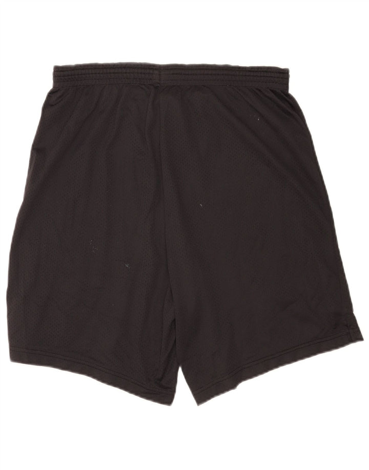 Pantaloni scurți sport Champion pentru bărbați, nailon mediu negru