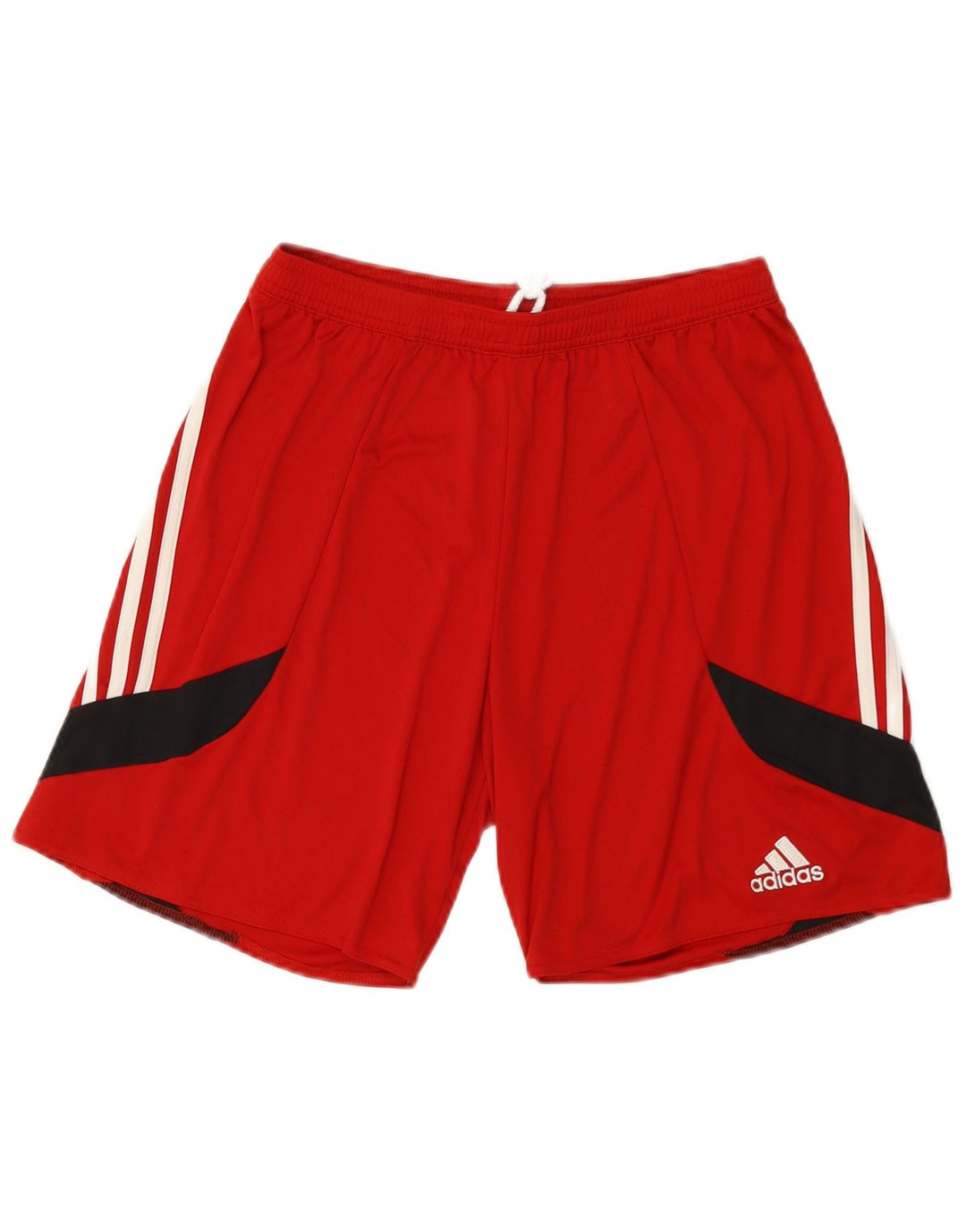 Pantaloni scurți sport pentru bărbați Adidas Climalite, roșu mediu, poliester color bloc