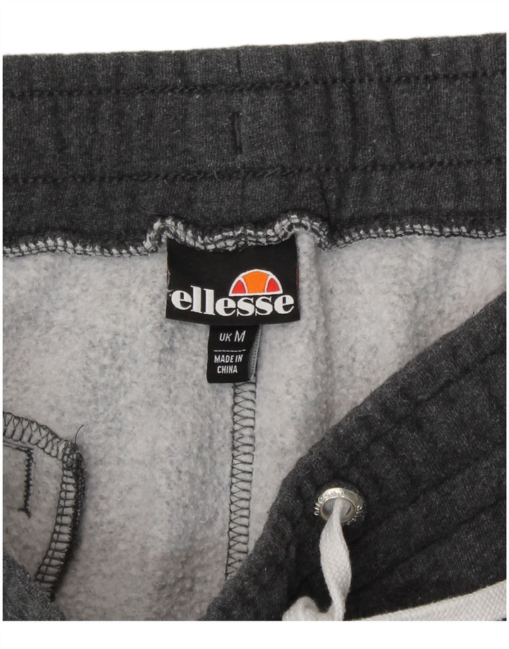 Pantaloni scurți sport grafic Ellesse pentru bărbați, bumbac, gri mediu