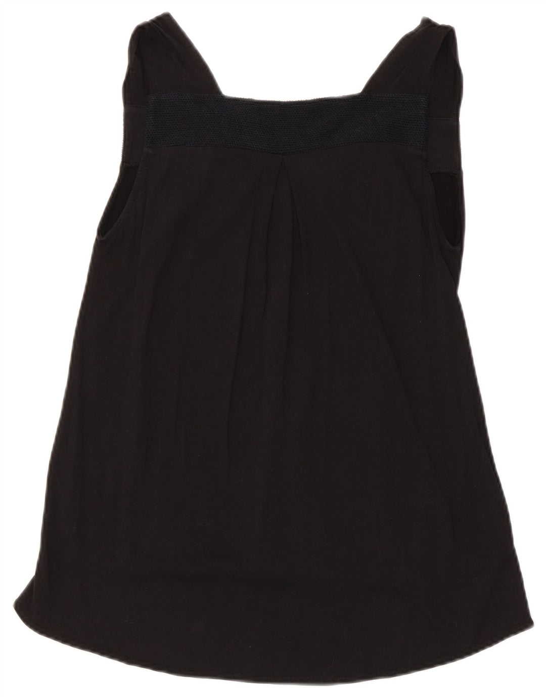 Top cu tunică fără mâneci pentru femei Zara UK 12 Medium Negru