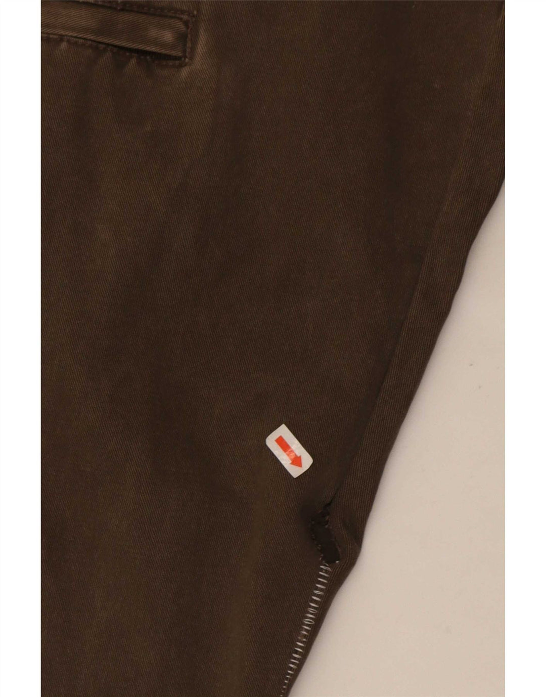 Pantaloni cargo drepti pentru bărbați Bromfield IT 48 Medium W30 L27 Maro Bumbac