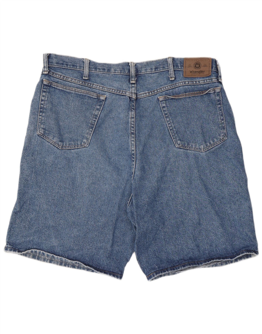 Pantaloni scurți din blugi pentru bărbați WRANGLER W38 XL, bumbac albastru