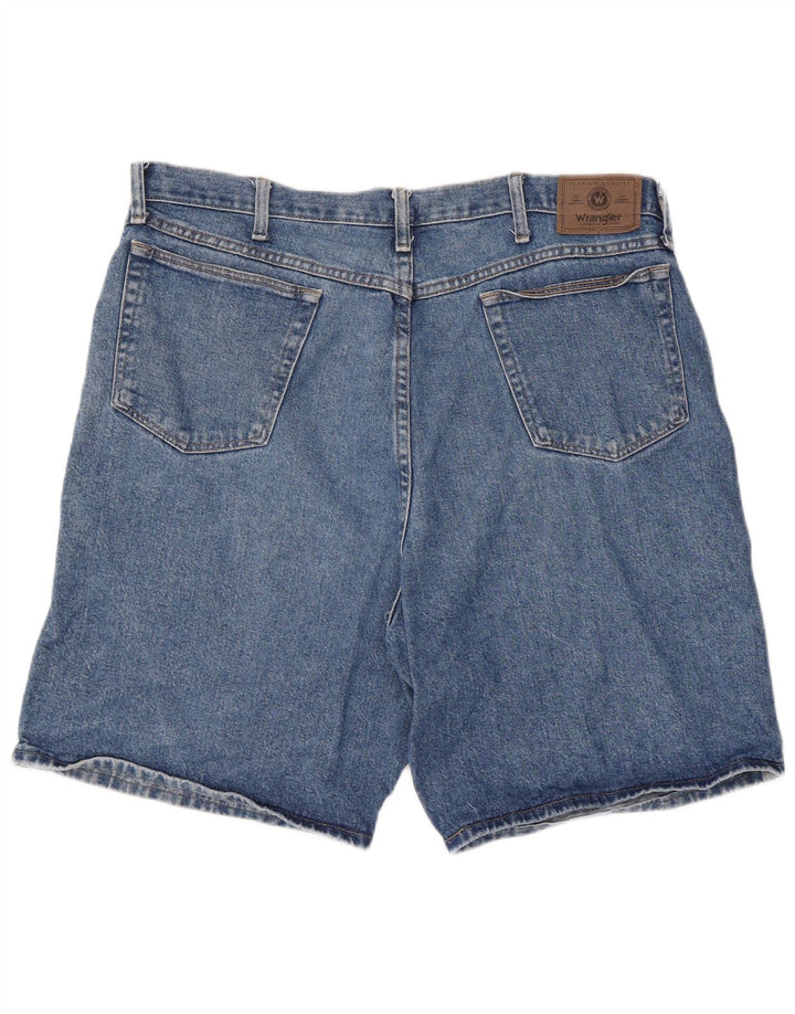 Pantaloni scurți din blugi pentru bărbați WRANGLER W38 XL, bumbac albastru