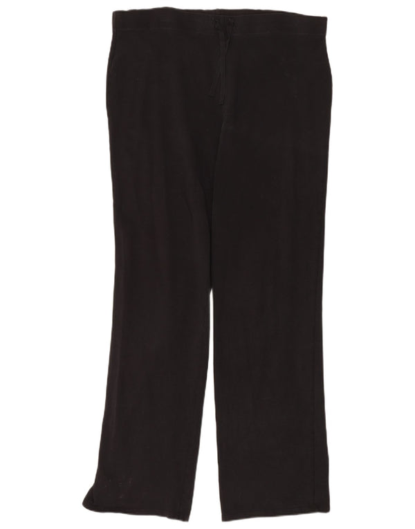 Pantaloni de trening pentru femei Marks & Spencer UK 16, mare, negru, bumbac