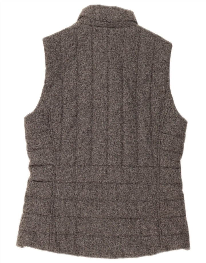 Gilet căptușit pentru femei Tommy Hilfiger UK 14 Medium Gri Lână