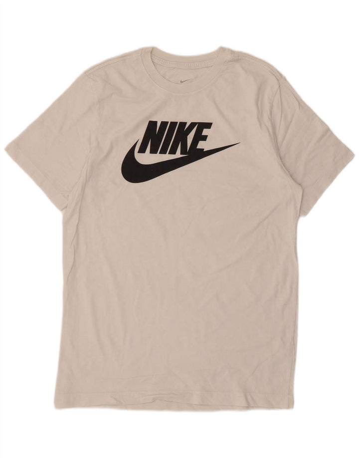Tricou grafic pentru bărbați Nike Top Medium White Bumbac