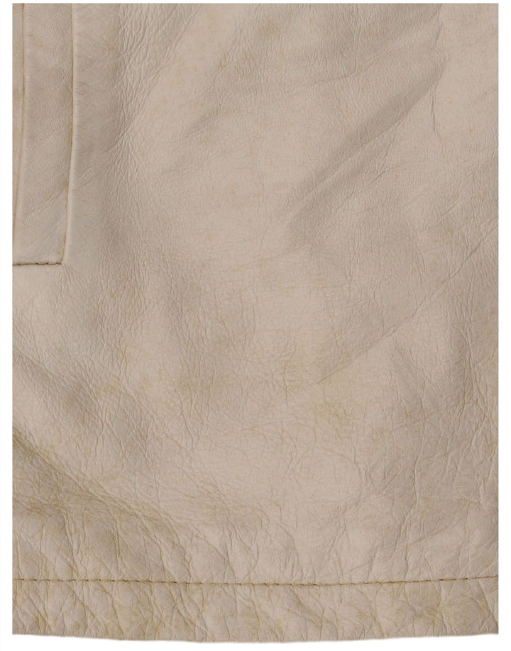 Jachetă de piele pentru femei CONBIPEL IT 42 Medium White White