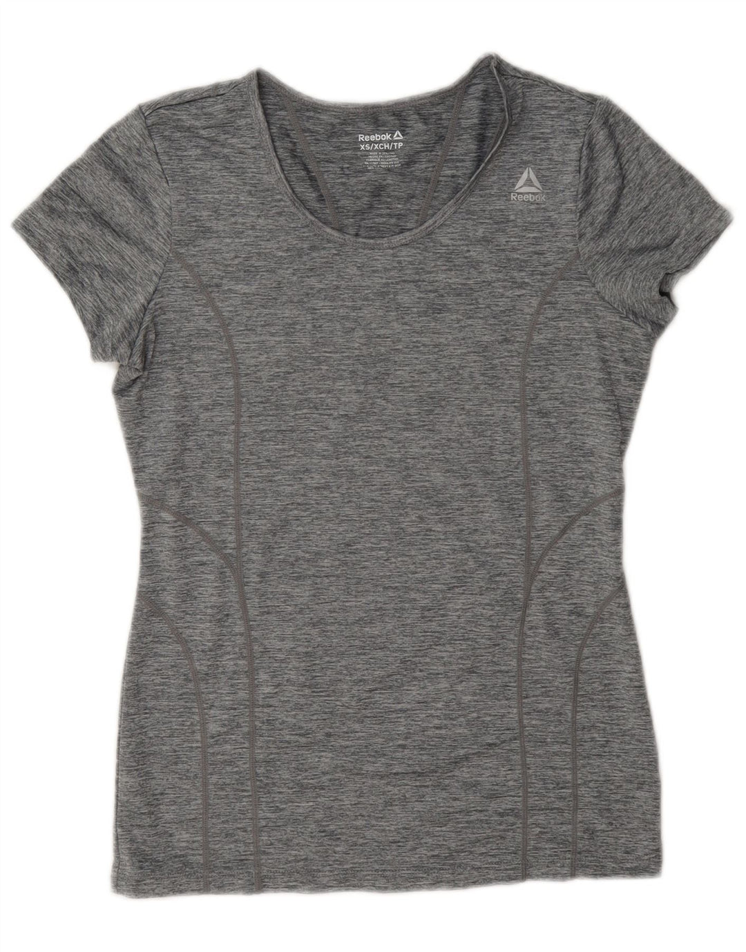 Reebok Tricou Femei Top UK 6 XS Gri Poliester