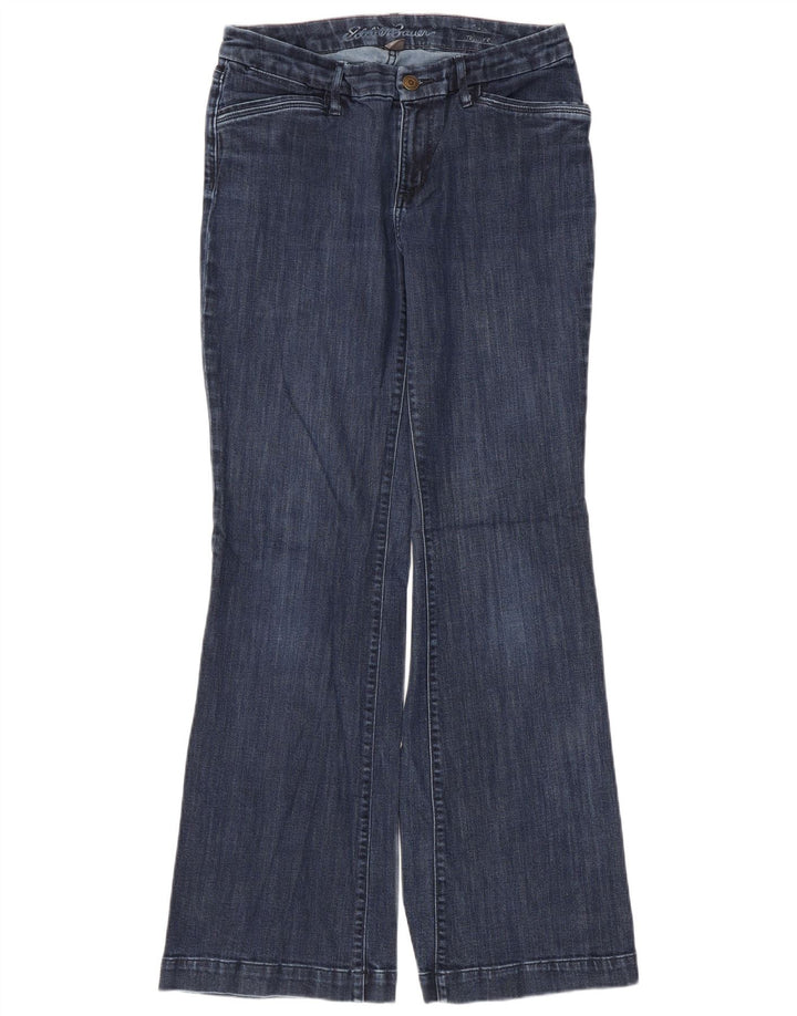 Eddie Bauer Blugi pentru damă, cu curbate, 10, L32 L31, albastru bleumarin, bumbac