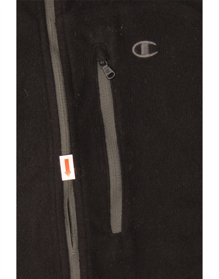 Jachetă Fleece pentru femei CHAMPION UK 14 Medium Black