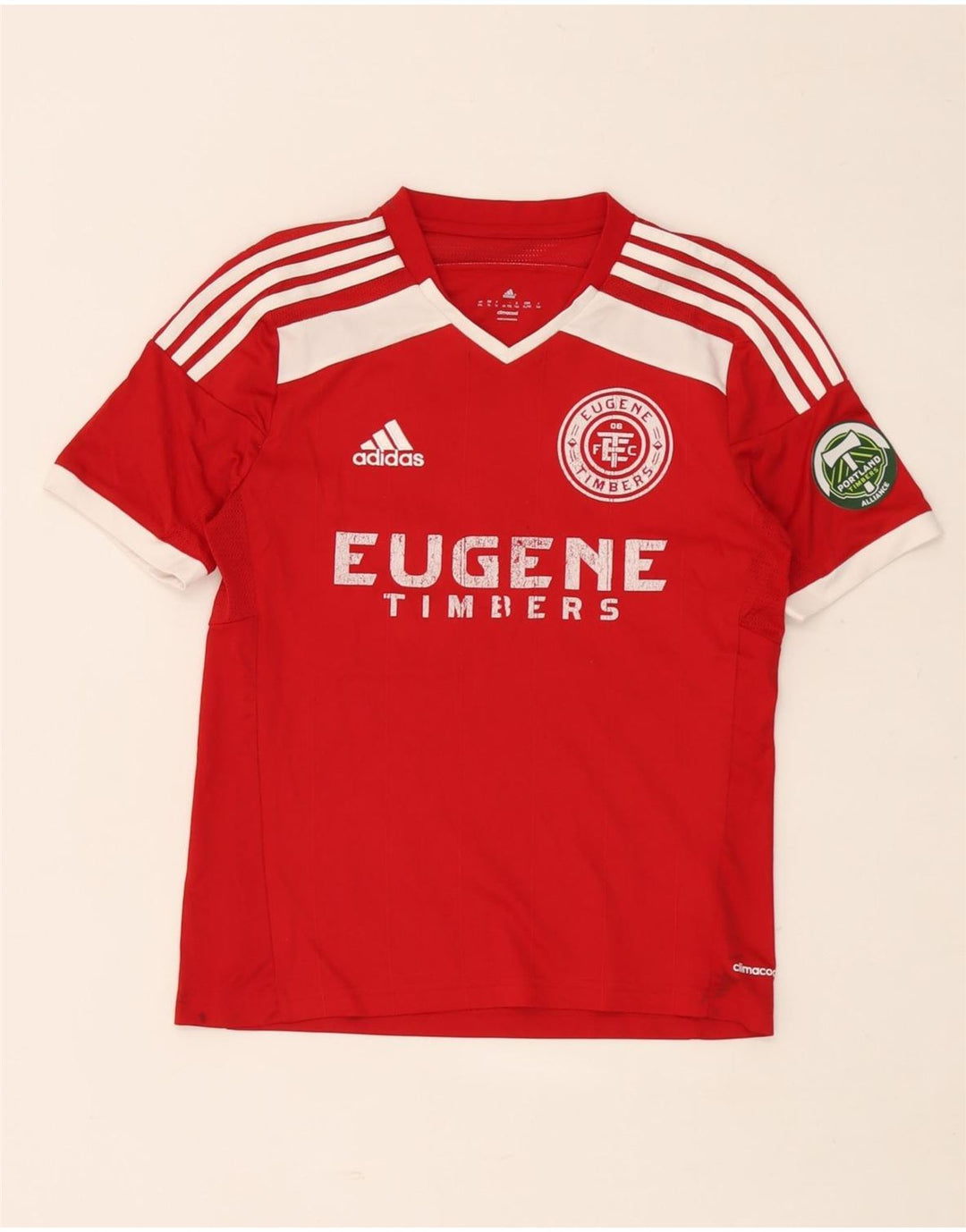 Tricou grafic Adidas pentru băieți Top 13-14 ani XL poliester roșu