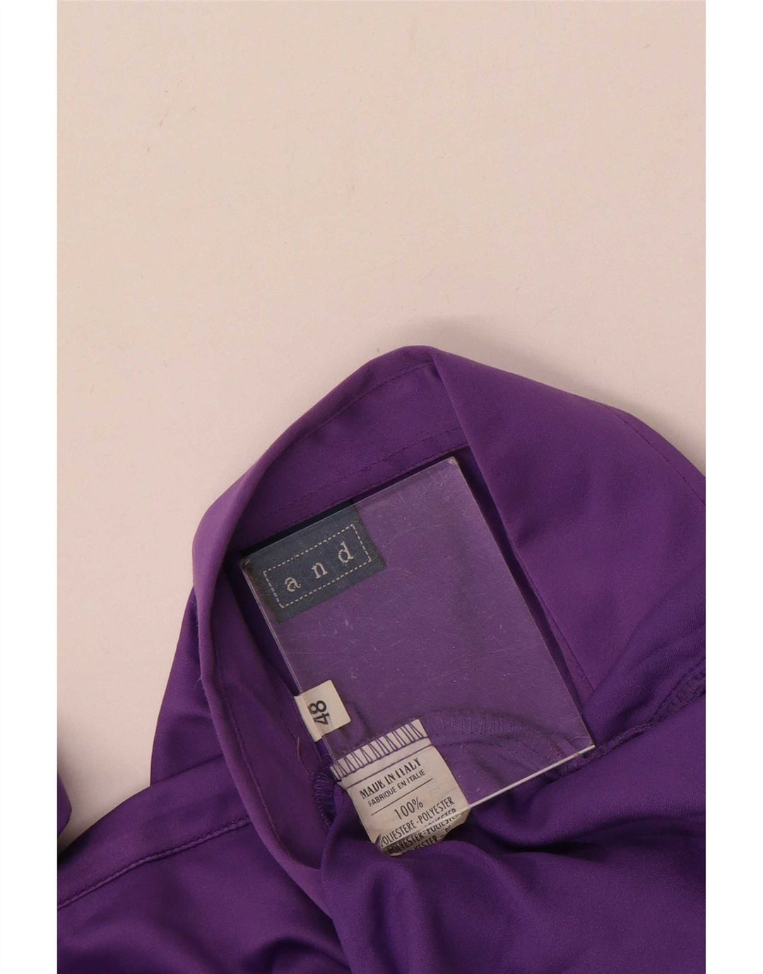 Și Bluză Cămașă Femei IT 48 XL Violet Poliester