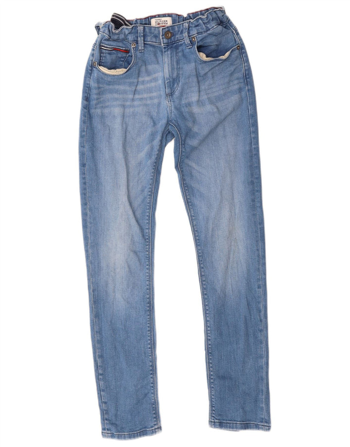 Blugi slim pentru băieți Tommy Hilfiger 13-14 ani W28 L28 albastru bumbac