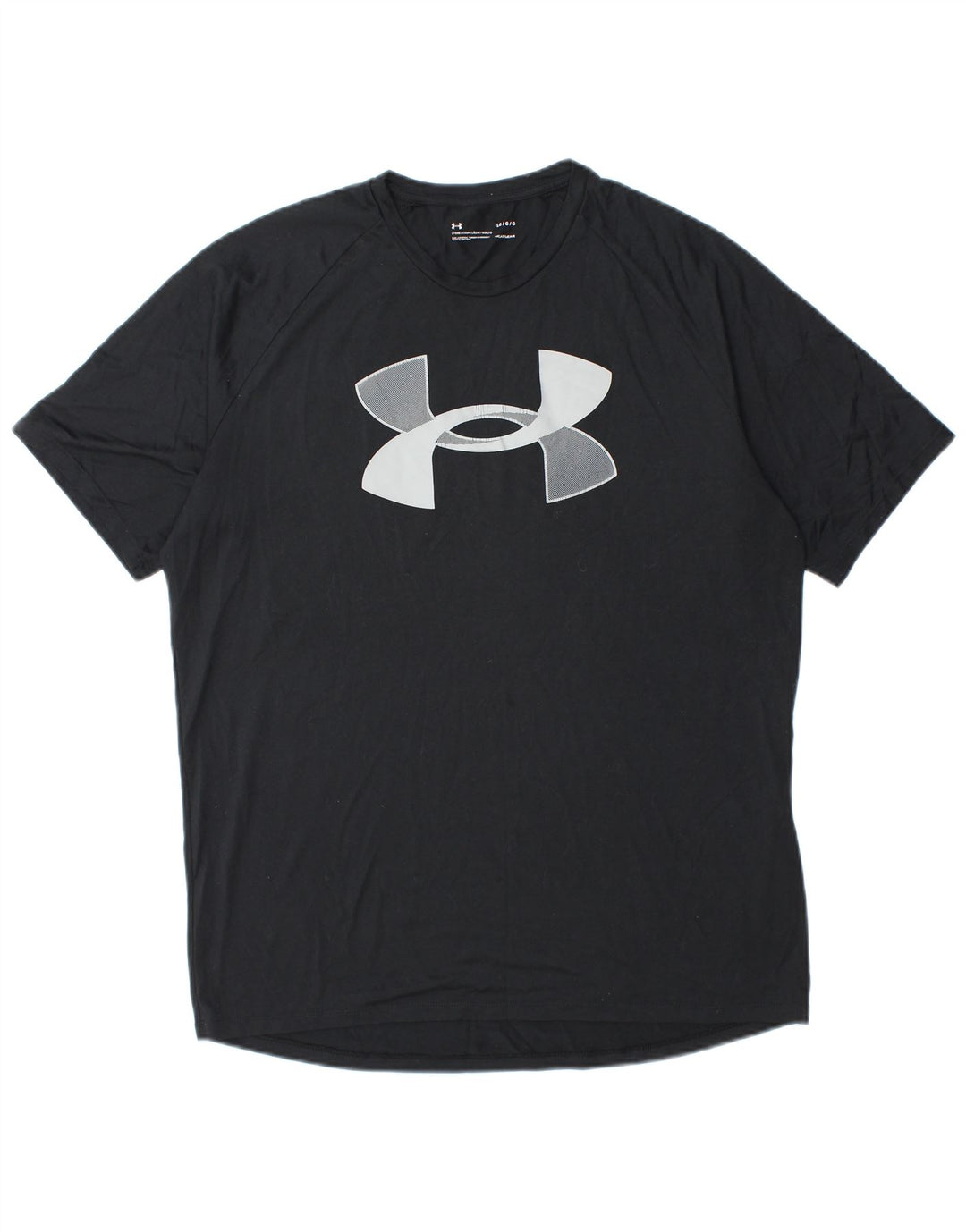 Tricou grafic pentru bărbați UNDER ARMOUR Heat Gear Top mare poliester negru