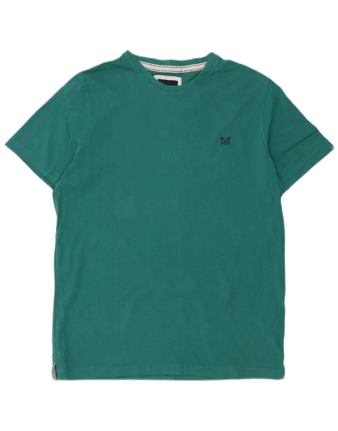 Crew Clothing Tricou pentru bărbați Top Bumbac verde mediu