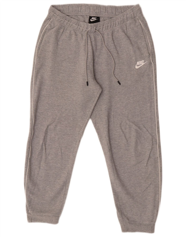 Pantaloni de trening pentru bărbați Nike Pantaloni de jogging, bumbac cu pete gri mediu
