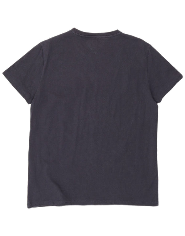 Tricou obișnuit pentru femei Tommy Hilfiger Top UK 18 XL Bumbac bleumarin