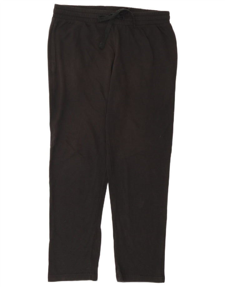 Pantaloni de trening pentru bărbați Marks & Spencer, bumbac mediu negru