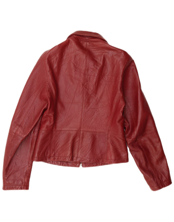 Jachetă de piele pentru femei Mays IT 42 Medium Red