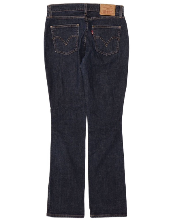 Blugi drepti pentru femei LEVI'S L30 L34 Bumbac bleumarin