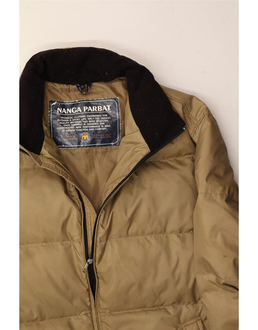 Jachetă căptușită pentru bărbați NANGAPARBAT IT 58 4XL Bej Poliester