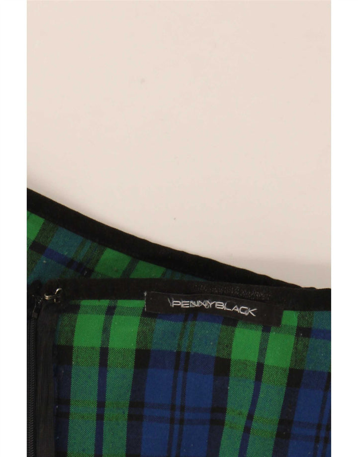 Fusta mini pentru femei Penny Black W31 Medium Green Check